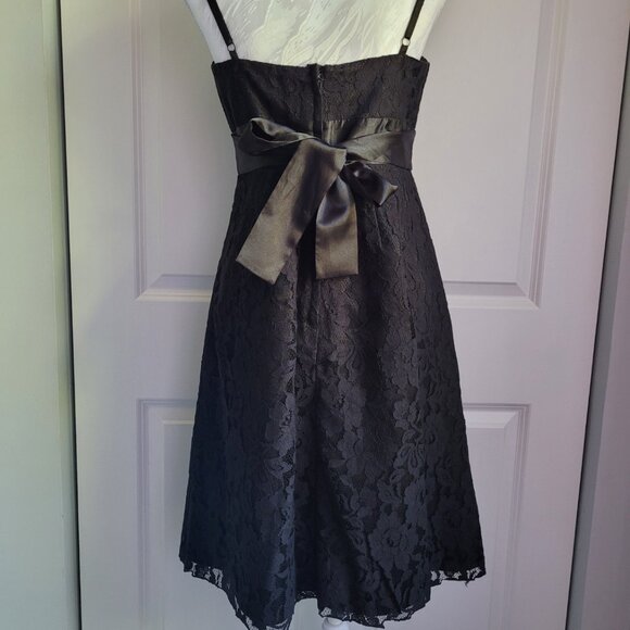 Smart Set little black lace dress size 7 - Picture 2 of 10